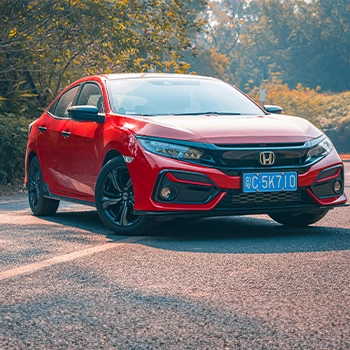 Red Honda Civic